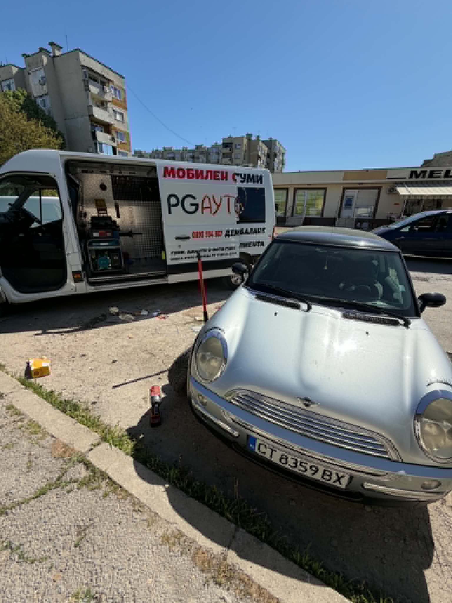 Обслужване на Mini Cooper с мобилен сервиз PG AUTO